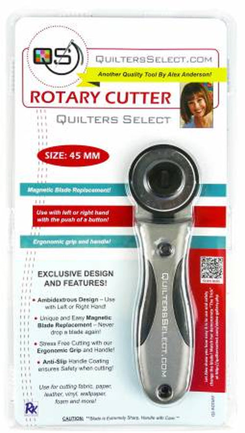 Quilters Select Deluxe Rotary Cutter - West Valley Quilting - Quilters Select
