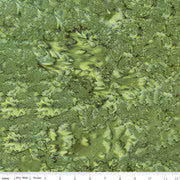 Expressions Batiks Hand - Dyes // Thyme - West Valley Quilting - Riley Blake Designs