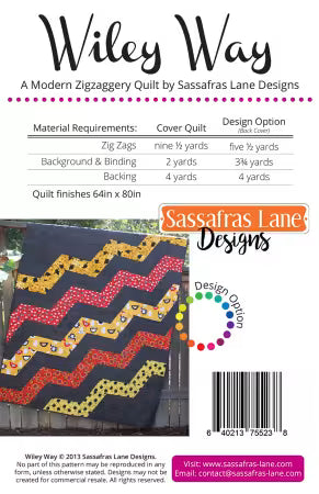 Wiley Way - West Valley Quilting - Sassafras Lane Designs