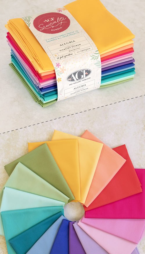AGF Socialites Bundles // Alegria Edition - FQ - West Valley Quilting - Art Gallery Fabric