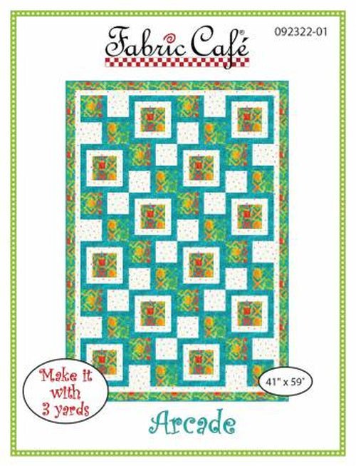 
                    
                      Arcade Quilt Pattern - West Valley Quilting - Fabric Cafe
                    
                  