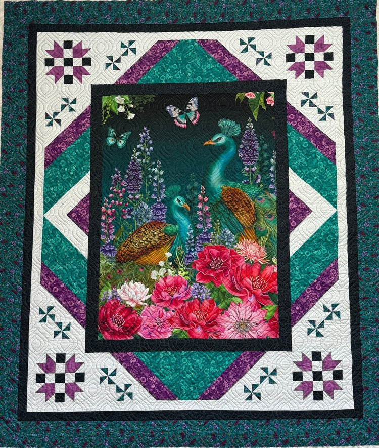 Awesome Sky Quilt Kit // Wild Garden - West Valley Quilting - West Valley Quilting