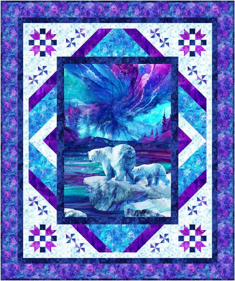 Awesome Sky Quilt Pattern - West Valley Quilting - Bound To Be Quilting