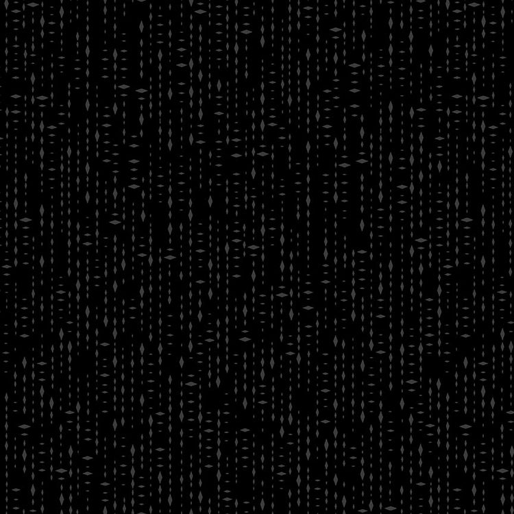 Back in Black // 1613 - 99B Diamonds - West Valley Quilting - Henry Glass