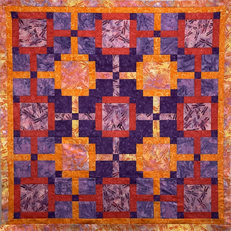 Backroads Quilt - Digital Download - West Valley Quilting - The Stitchin Tree