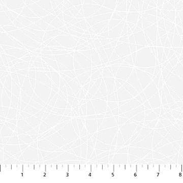 Basically Black + White // Radial White - West Valley Quilting - Northcott