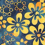 Beach Vibes // Star Garden Ocean Batik - West Valley Quilting - Anthology