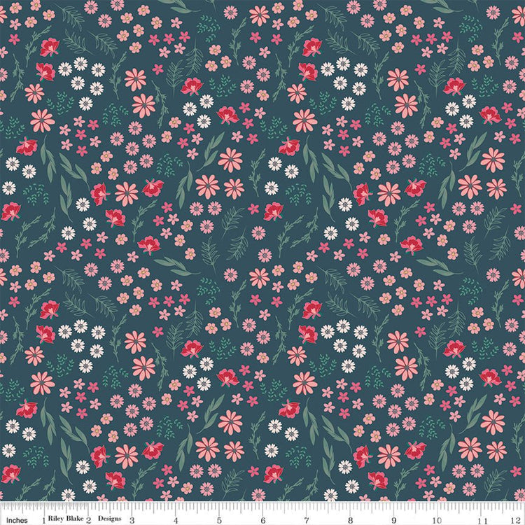 Berry Market // Bouquets Stargazer - West Valley Quilting - Riley Blake Designs