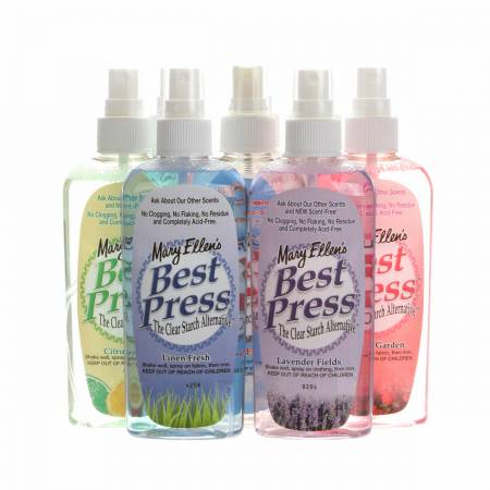 Best Press Spray Starch Mixed Scent - 6oz - West Valley Quilting - Best Press