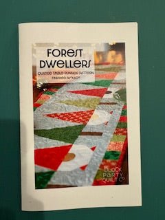 Block Party Quilt Co // Forest Dwellers Tablerunner Pattern - West Valley Quilting - Block Party Quilt Co