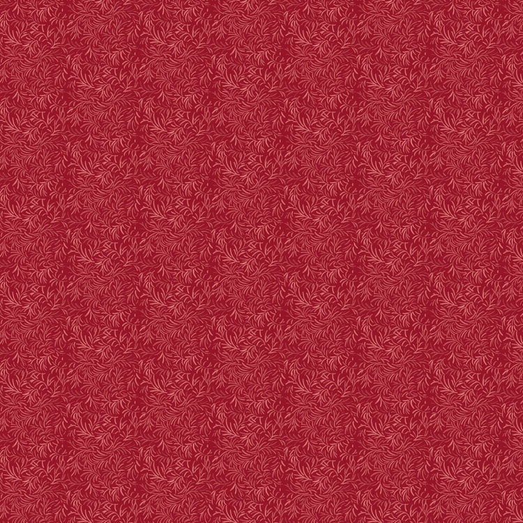 Blooming Memories // Branches, Red - West Valley Quilting - Figo