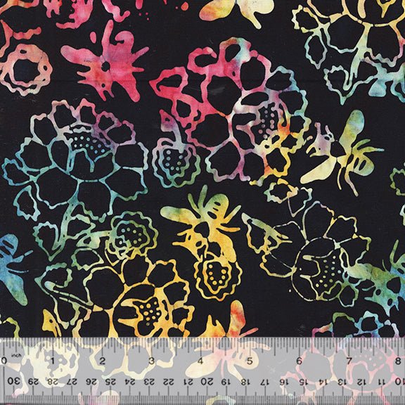 Boho Blooms // Budding - Inky - West Valley Quilting - Anthology
