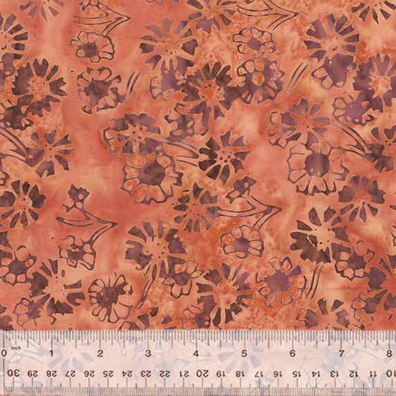 Boho Blooms // Daisy - Clay - West Valley Quilting - Anthology
