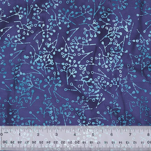 Boho Blooms // Twig - Midnight - West Valley Quilting - Anthology
