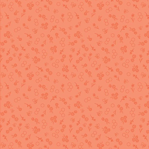 Bumble & Bloom // Carrot - West Valley Quilting - Art Gallery Fabrics
