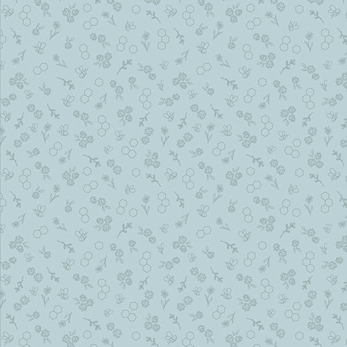 Bumble & Bloom // Sky - West Valley Quilting - Art Gallery Fabrics