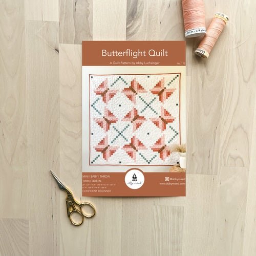 Butterflight Quilt Pattern - West Valley Quilting - Abby Maed