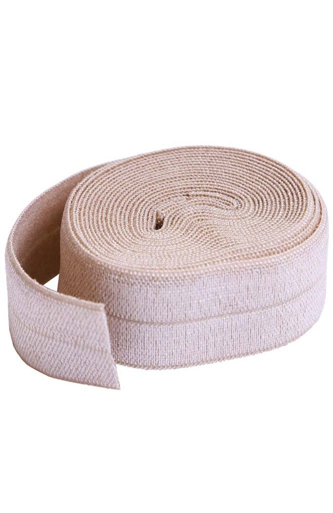 ByAnnie 22mm Fold - Over Elastic - 2 Yard Pkg (Natural) - West Valley Quilting - ByAnnie