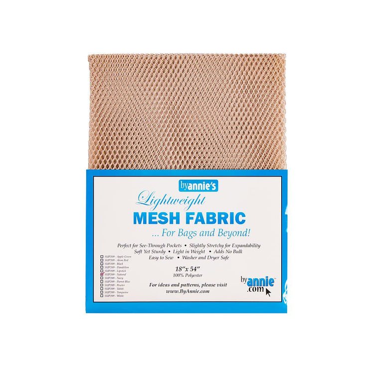 ByAnnie Lightweight Mesh - 1/2 Yard Pkg (Natural) - West Valley Quilting - ByAnnie
