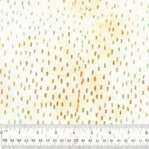 Carnelian // Dashes - Cream - West Valley Quilting - Anthology