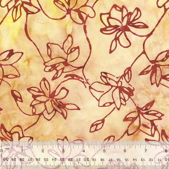 Carnelian // Lotus - Sienna - West Valley Quilting - Anthology