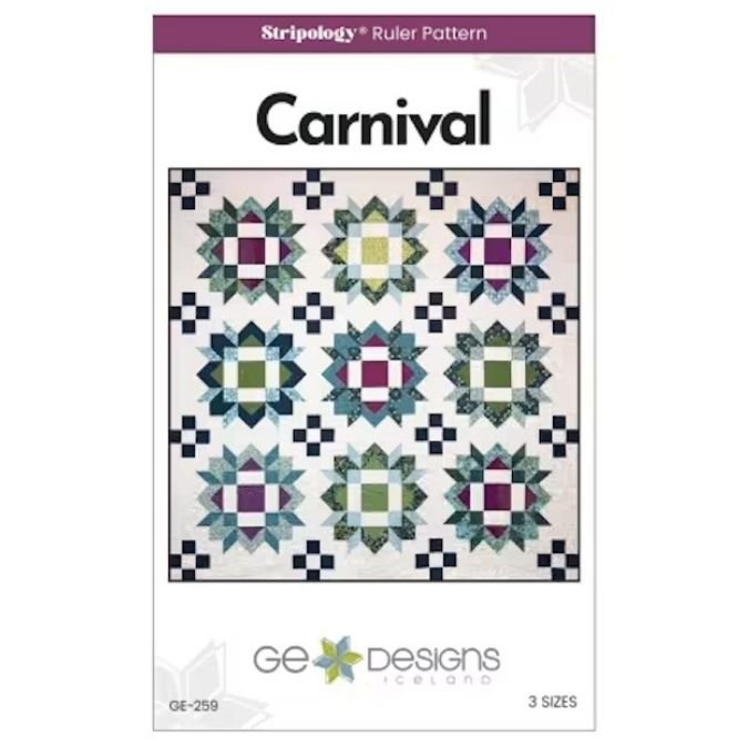 
                    
                      Carnival Quilt Pattern - West Valley Quilting - GE Designs
                    
                  