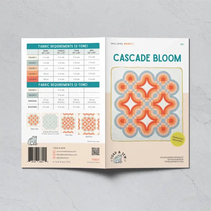 
                    
                      Cascade Bloom - West Valley Quilting - Toad & Sew
                    
                  