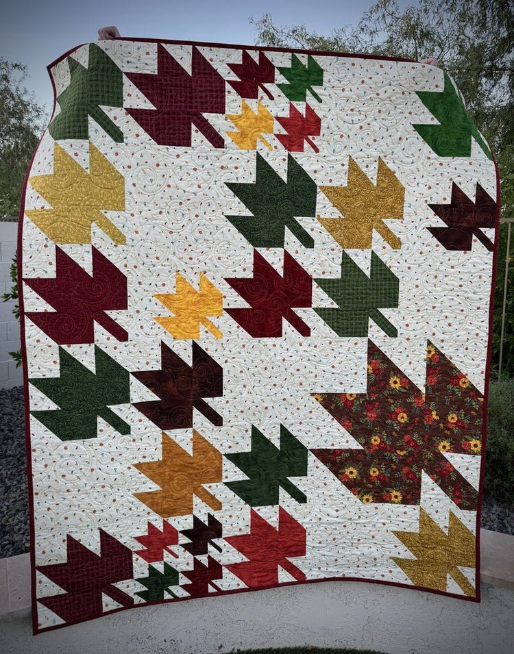 Changing Leaves Quilt Kit // Autumn Afternoon - West Valley Quilting - West Valley Quilting