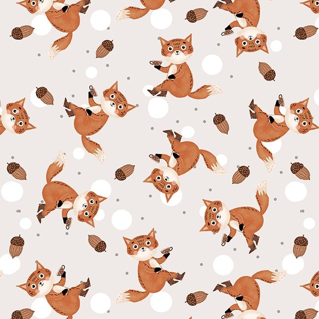 Cheerful Cheeks // 3485 - 44 Ecru - West Valley Quilting - Blank Quilting