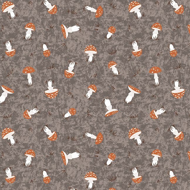 Cheerful Cheeks // 3488 - 93 Willow Grey - West Valley Quilting - Blank Quilting