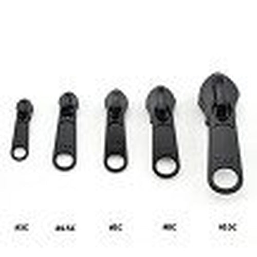 Coil Zipper Slider // Black #5 YKK - West Valley Quilting - Seattle Fabrics