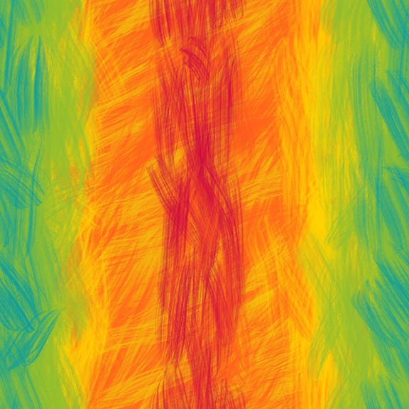 Color Burst // Ombre Stripe - Red - West Valley Quilting - Blank Quilting