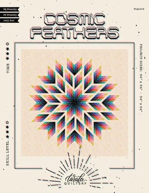Cosmic Feathers Quilt Pattern - West Valley Quilting - Taralee Quiltery