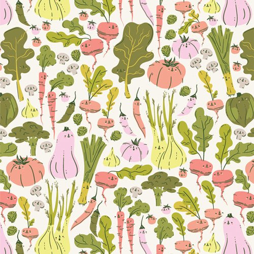 Cottage Grove // Eat Your Veggies - West Valley Quilting - Art Gallery Fabric