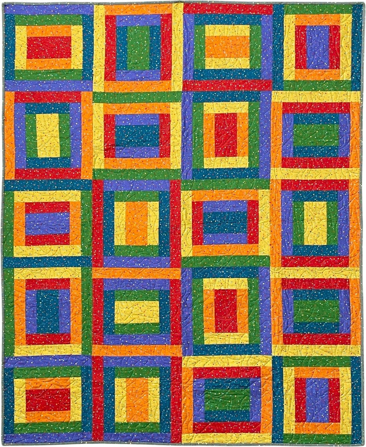 County Courthouses Quilt - Digital Download - West Valley Quilting - The Stitchin Tree