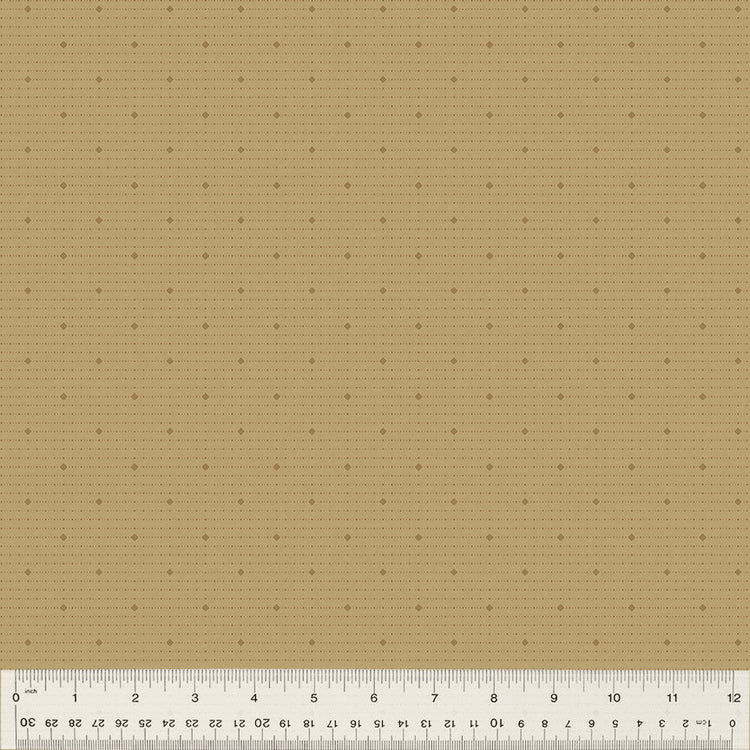 Creme de la Creme // Diamond Row - Au Lait - West Valley Quilting - Windham