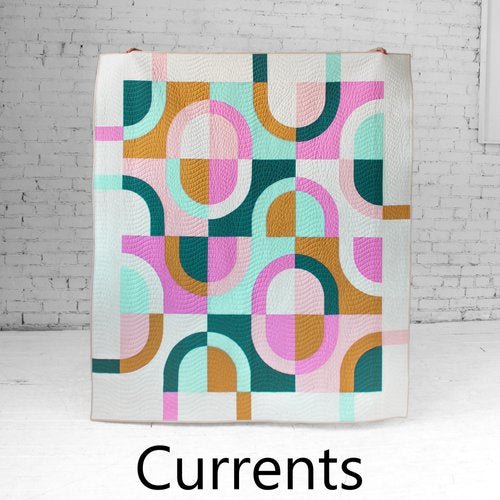 Currents Throw Quilt Kit // Cover Quilt - West Valley Quilting - West Valley Quilting