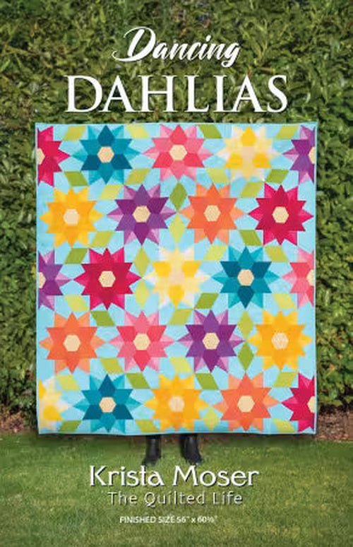 Dancing Dahlias - West Valley Quilting - The Quilted Life