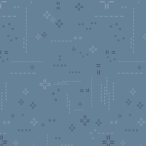Decostitch // Blue Minerale - West Valley Quilting - Art Gallery Fabric