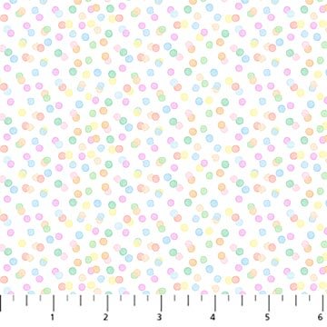 Dovetail // Spots Pastel - West Valley Quilting - Figo