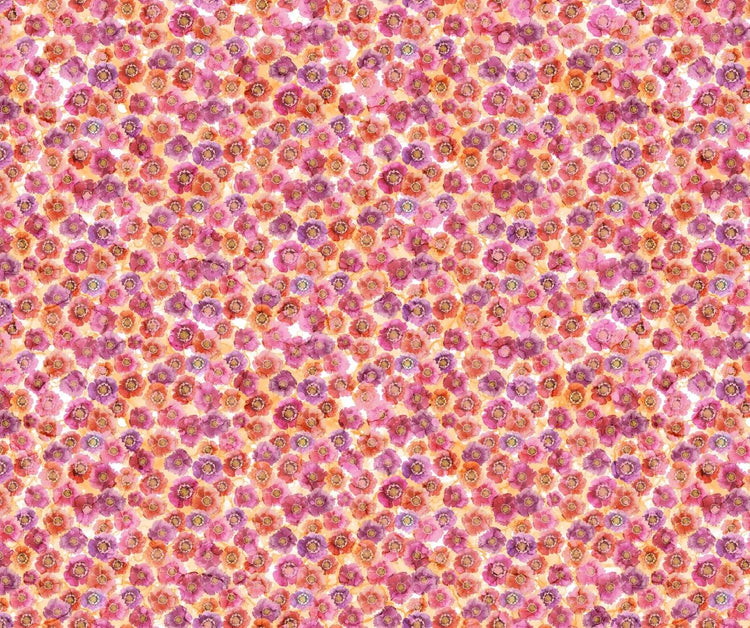 Dragonfly Dance // DP27503 - 22 Pink Orange - West Valley Quilting - Northcott