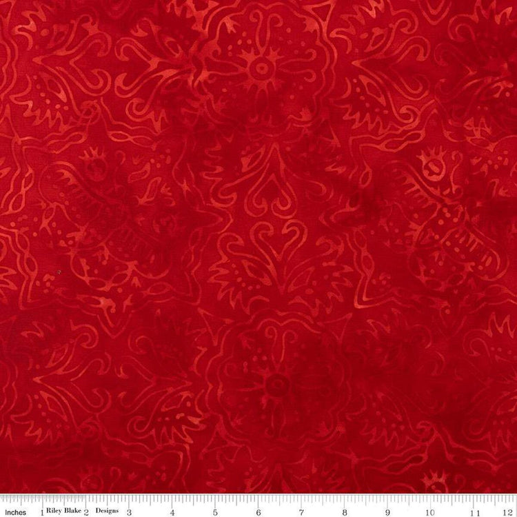 Elementals Rainbow Brights // Red Red - West Valley Quilting - Riley Blake Designs