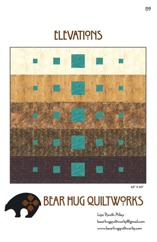 Elevations Quilt Kit // Carnelian - West Valley Quilting - West Valley Quilting