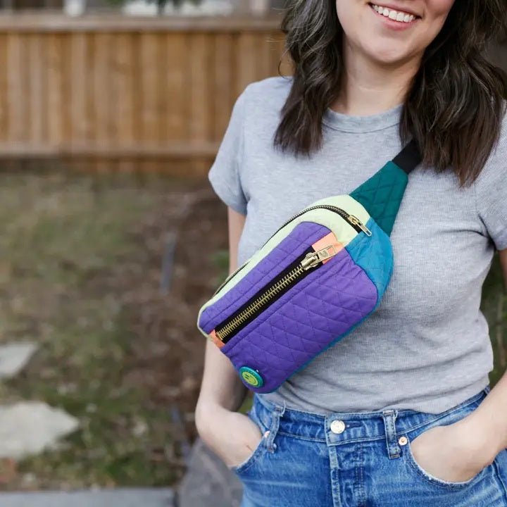 
                    
                      Emerson Crossbody Paper Pattern - West Valley Quilting - The Blanket Statement
                    
                  