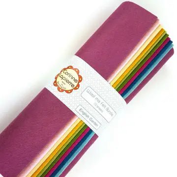 English Garden Felt Bundle (10 Sheets) - West Valley Quilting - Corrine Lapierre