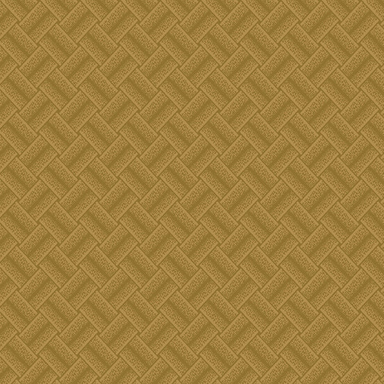 Everlasting // Basket - Gold - West Valley Quilting - Andover