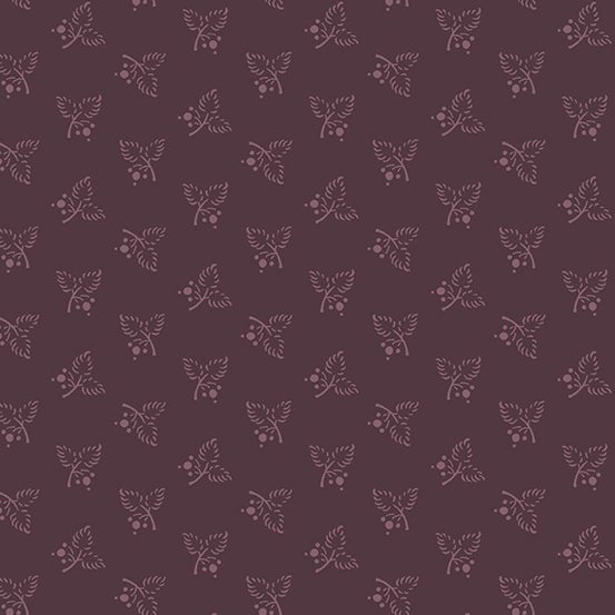 Everlasting // Stencil - Plum - West Valley Quilting - Andover