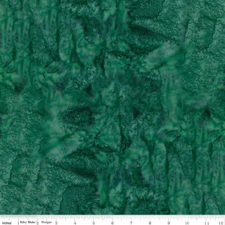 Expressions Batiks Hand - Dyes // Emerald - West Valley Quilting - Riley Blake Designs