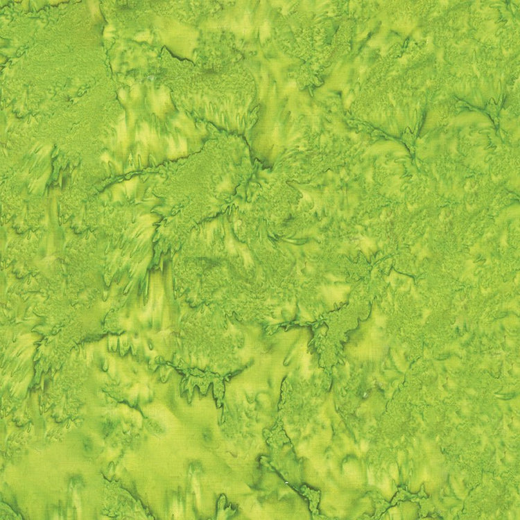 Expressions Batiks Hand - Dyes // Green Apple - West Valley Quilting - Riley Blake Designs