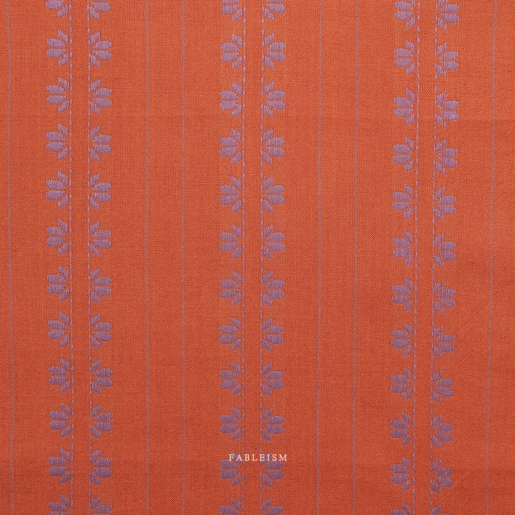 
                    
                      Fine & Dandy // Deco Stripe in Navy/Spice - West Valley Quilting - Fableism
                    
                  